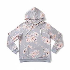 SHIRT Women’s Soft Floral Lightweight Hoodie